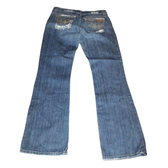 Joe’s Vintage Series 1971, Distressed, Boot Cut Size 26 30"x32.5" - Picture 5 of 8